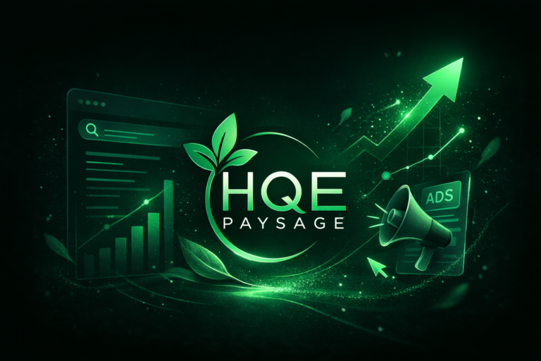 Cas client - HQE paysage optimisation SEO et publicité digitale